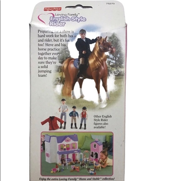 Vintage Fisher Price Loving Family English Rider Steve - Picture 2 of 5